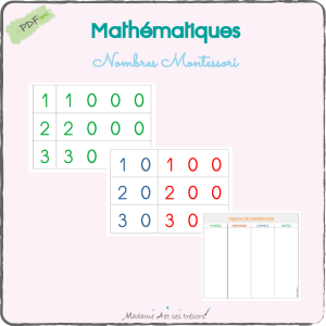 Nombres Montessori