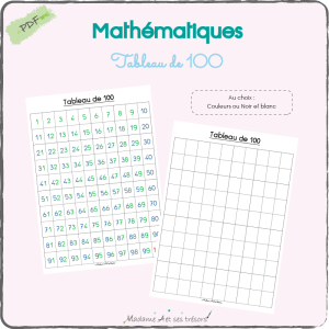Tableau de 100