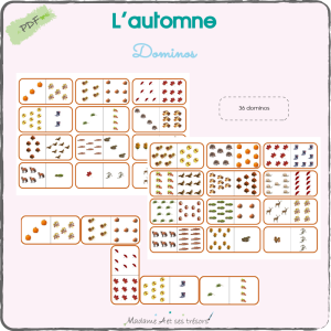 L'automne - Dominos