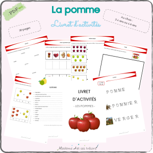 La pomme - Livret d'activités