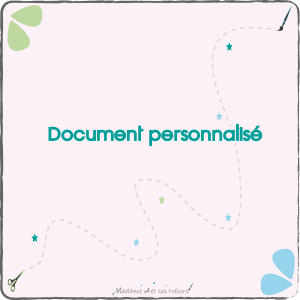 Document personnalisé