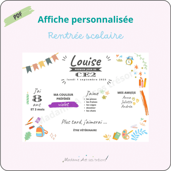 Affiche De Rentr e Scolaire Madame A Et Ses Tr sors Boutique affiche-de-rentr-e-scolaire-madame-a-et-ses-tr-sors-boutique